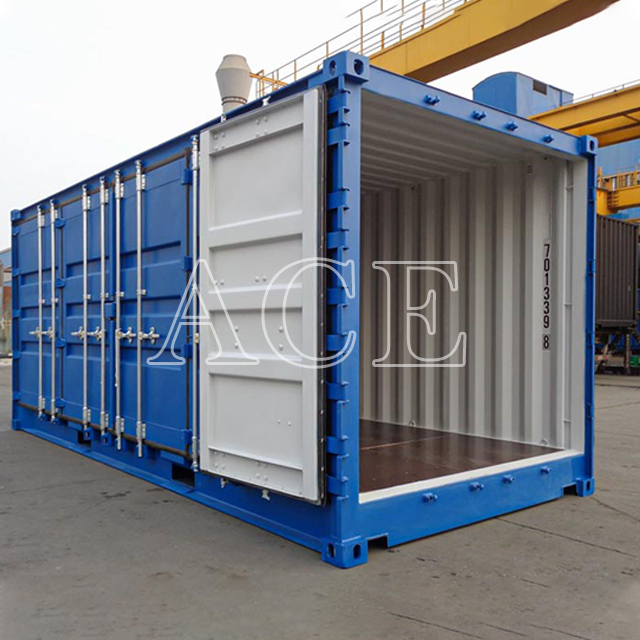 Two Long Side Opening 20ft Open Side Container for Sale