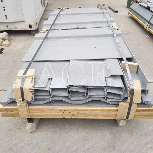 Corten Steel Shipping Container Door Panel