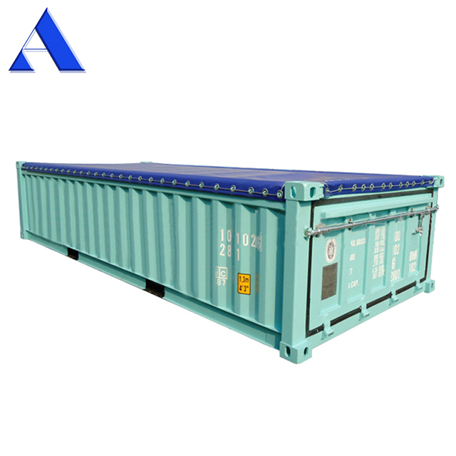 China 20ft half height open top container manufacturers, 20ft half height open top container