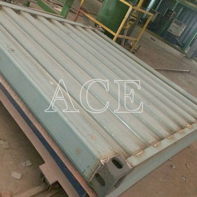 Corten Steel Shipping Container Front End Panel Parts with Zinc Shop Primer